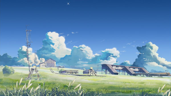 Makoto Shinkai draws clouds well.  Really well.